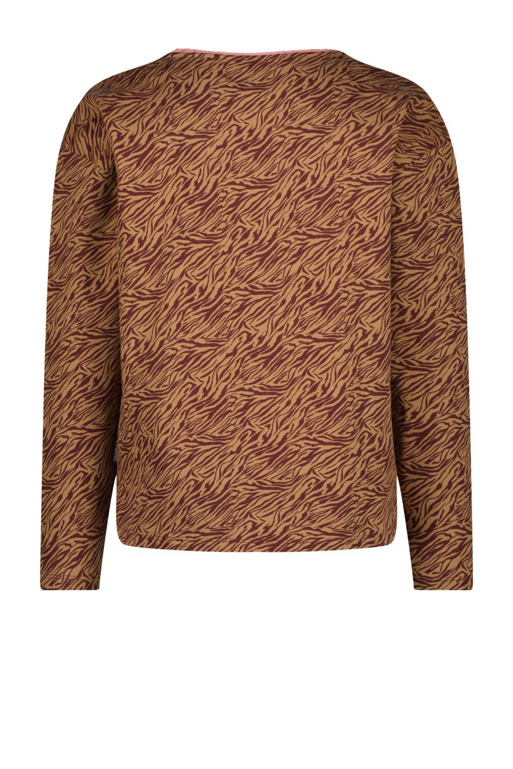 Vingino pyjama Welke met all over print rustiek bruin