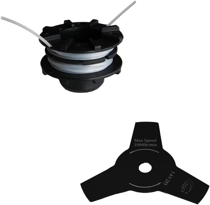 IKRA 73046760 Benzin Freischneider Trimmer IBF 31-4 inkl. Fadenspule, 3-Zahn-Messer & Schultergurt, Grasverwicklungsschutz, 0.7 W, Grau/Rot