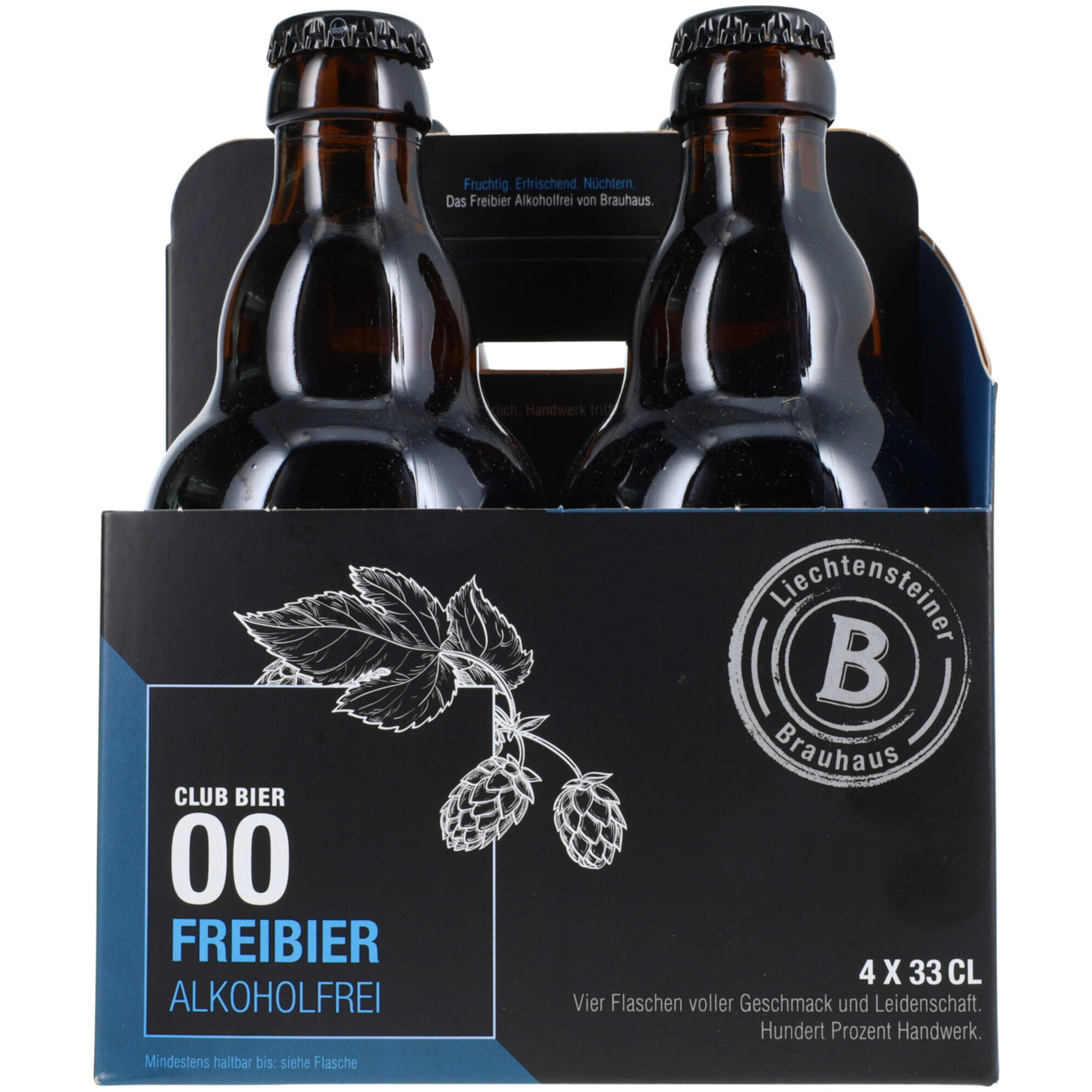 Club Bier 00 Freibier alkohol frei 4x33cl -132cl