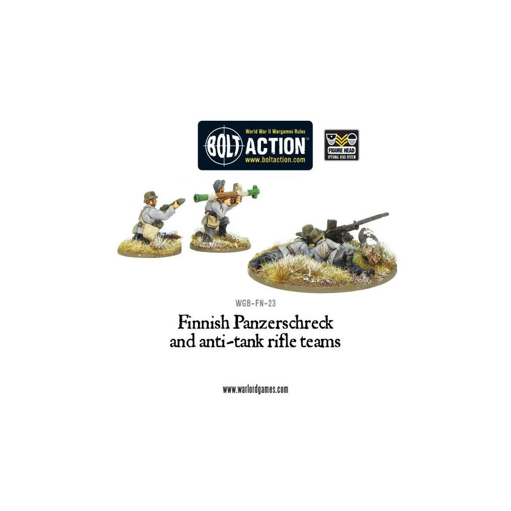 Bolt Action - Finnish Panzerschreck and Anti-Tank Rifle Teams