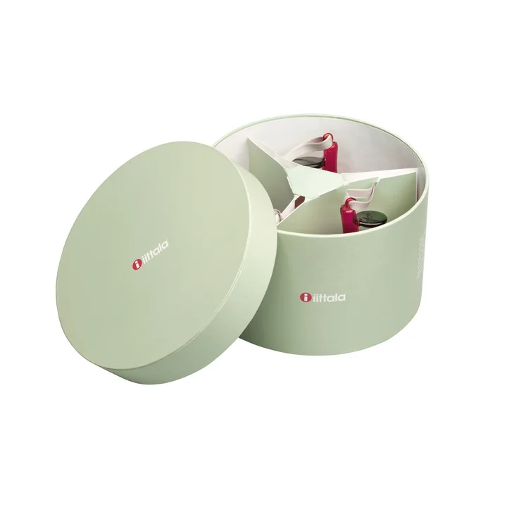 Iittala - Glasapfel (3er-Set), rot