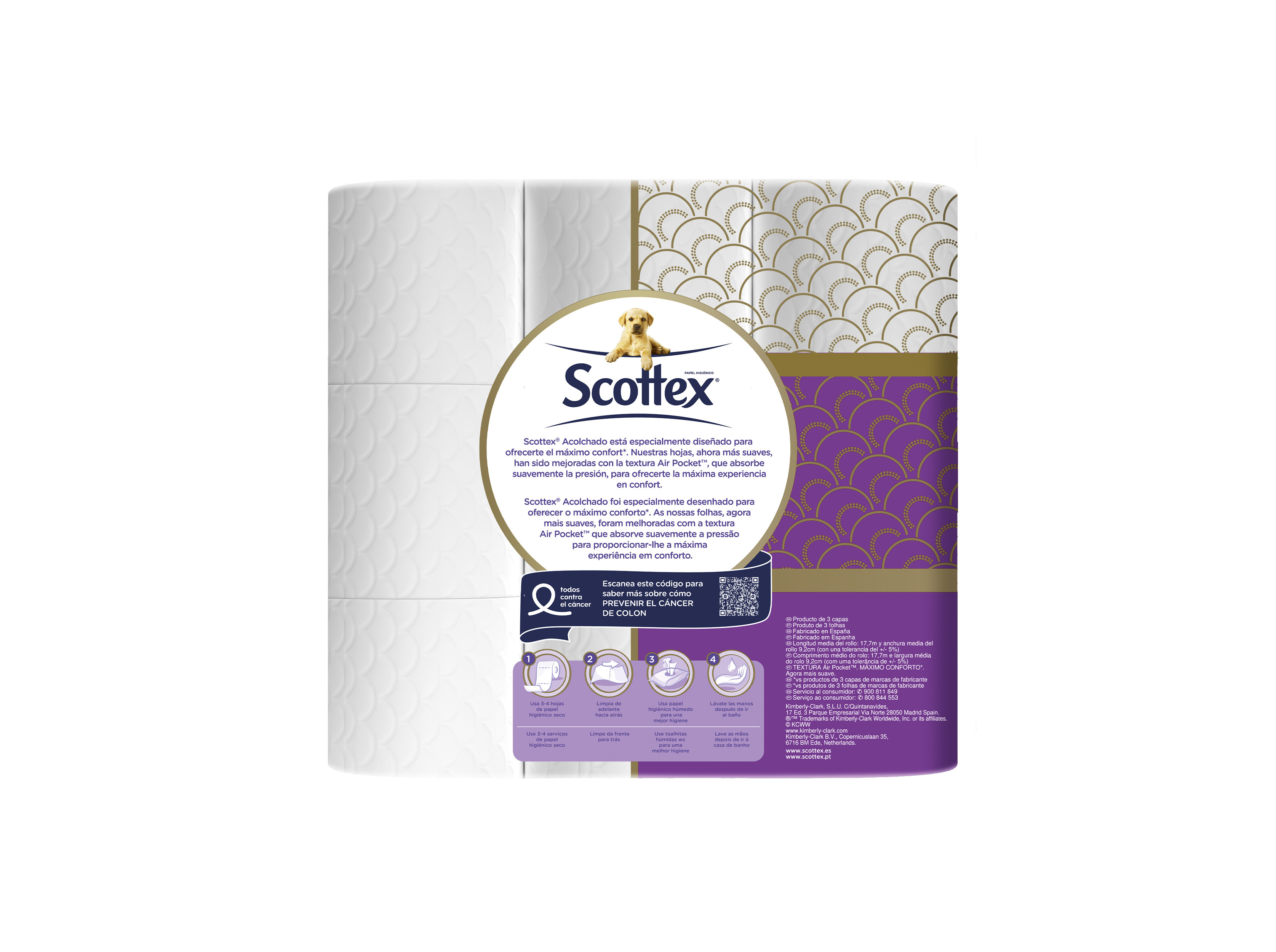 PAPEL HIGIÉNICO SCOTTEX ACOLCHOADO 9R