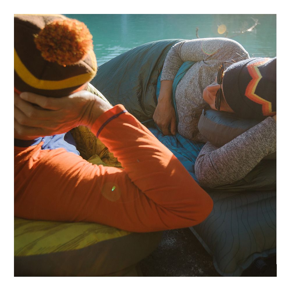 Thermarest AIRHEAD - Oreiller gonflable yellow mountains