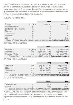 Boisson énergétique 226ERS Isotonic Drink Fruits rouges - 20g