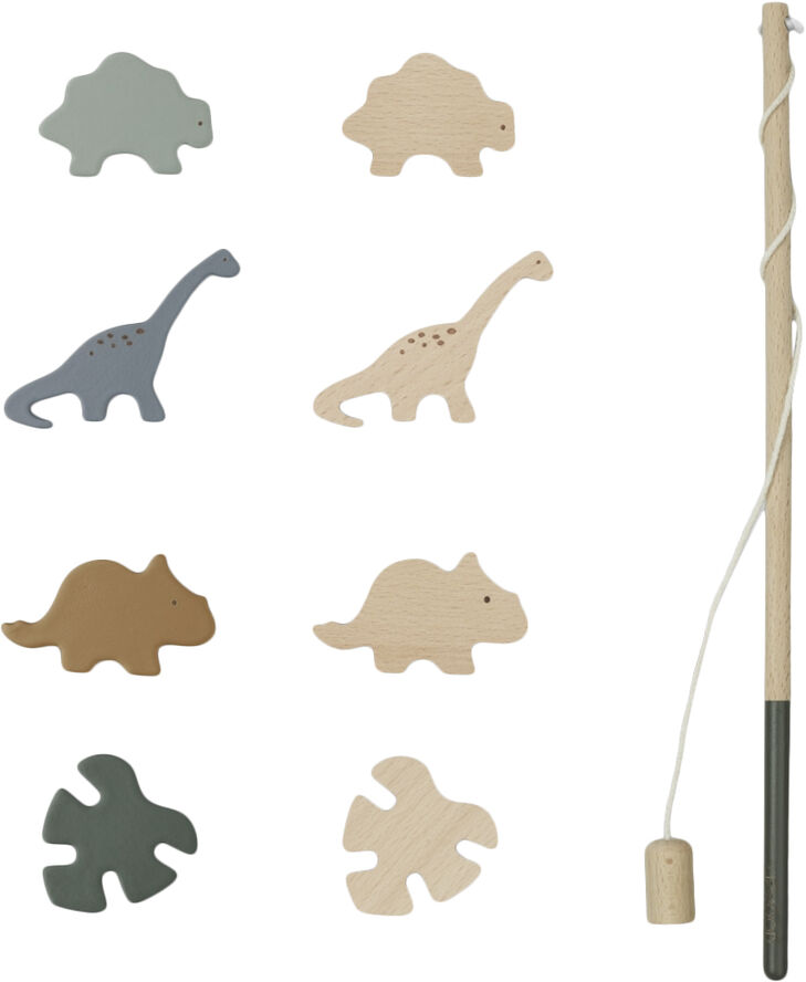 Liewood Sebastian fishing game Dino/hunter green multi mix