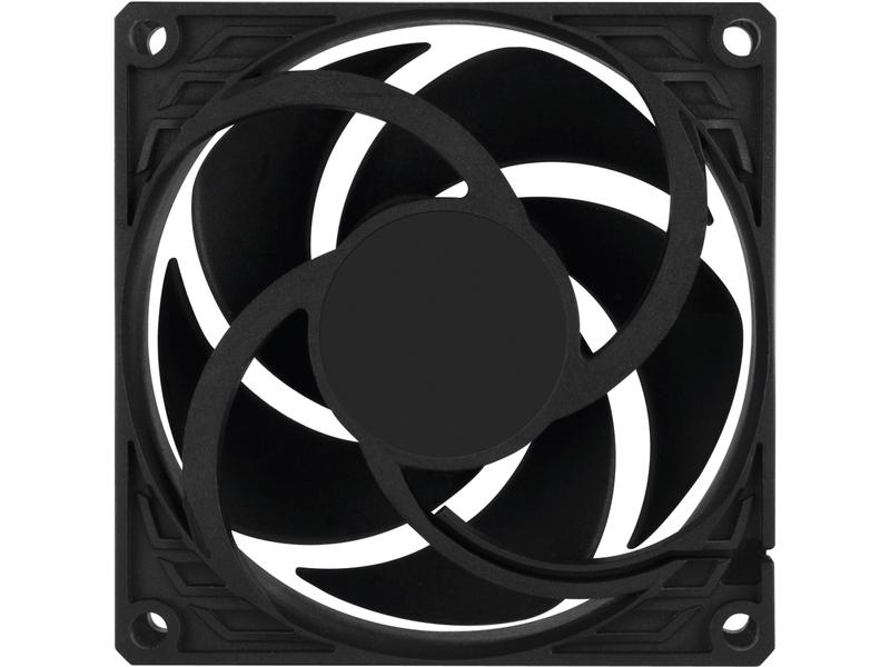 Arctic Cooling PC-Lüfter P8 Max Schwarz PWM-Gehäuselüfter mit 80 mm Durchmesser
