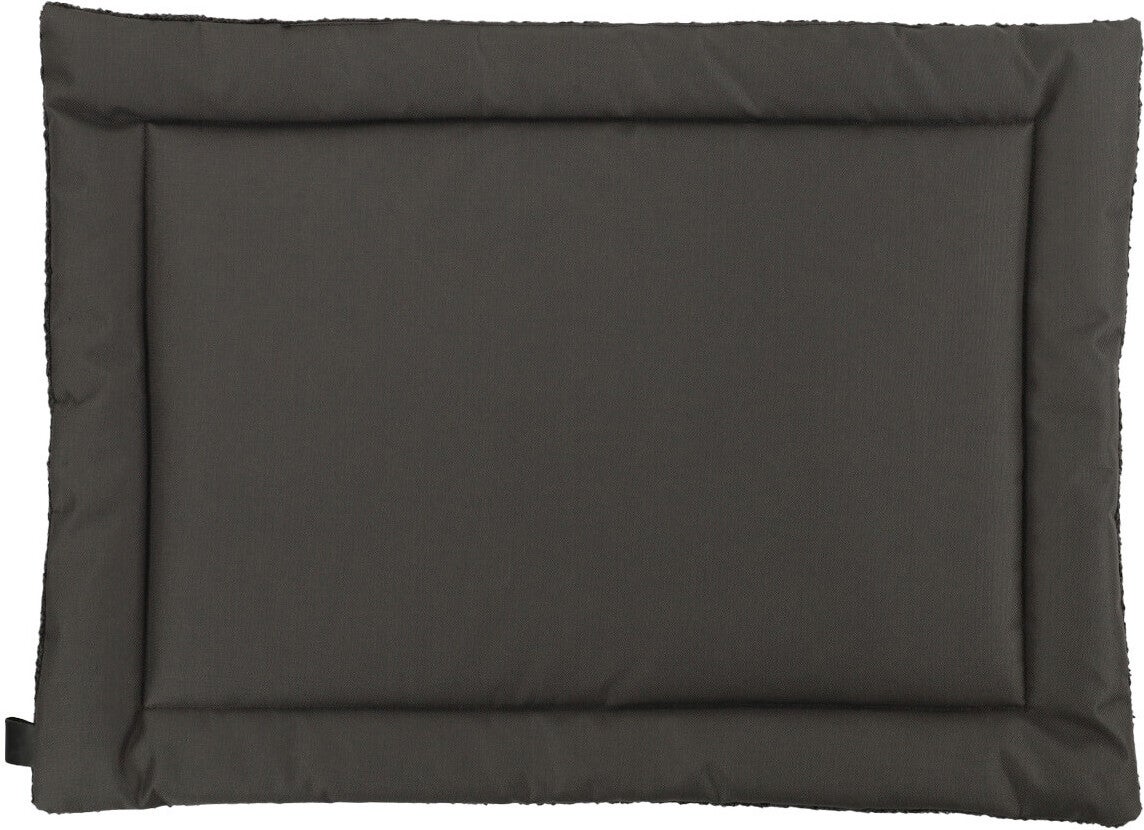 Overseas Petlife benchkussen Teddy antraciet 50 x 35 x 2 cm