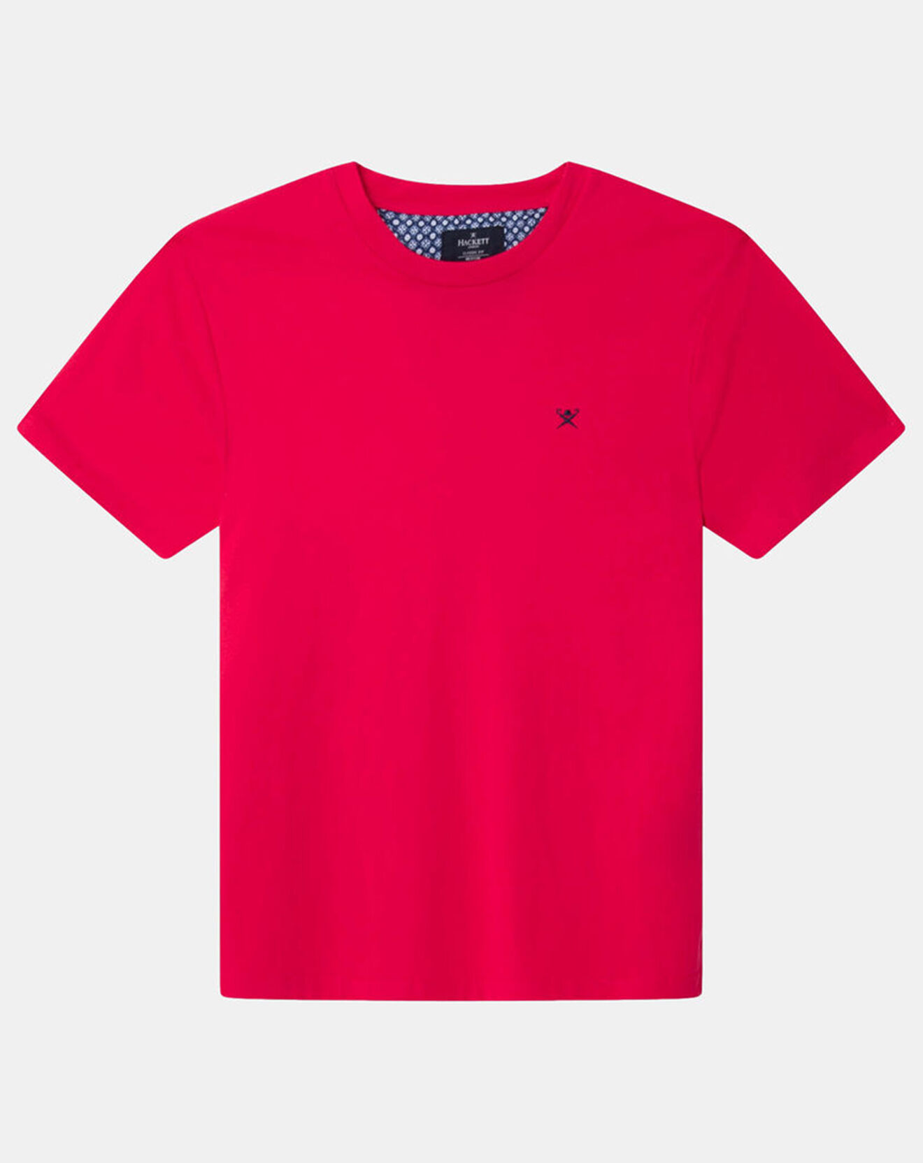 Hackett London T-Shirt Regular Fit uni Yok rose fushia