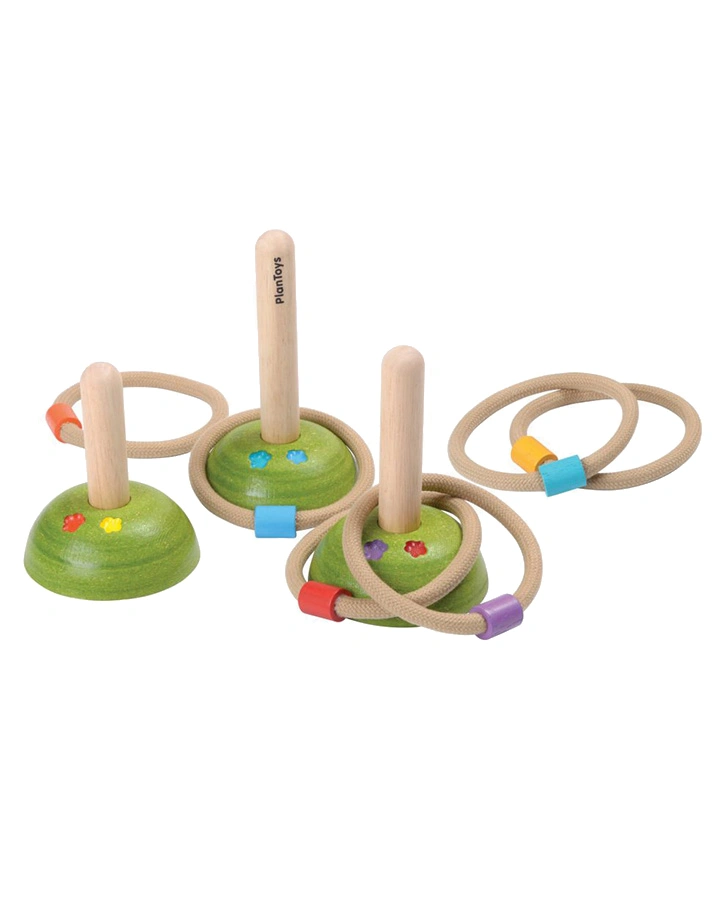 Holzspielzeug RINGWURF 9-teilig