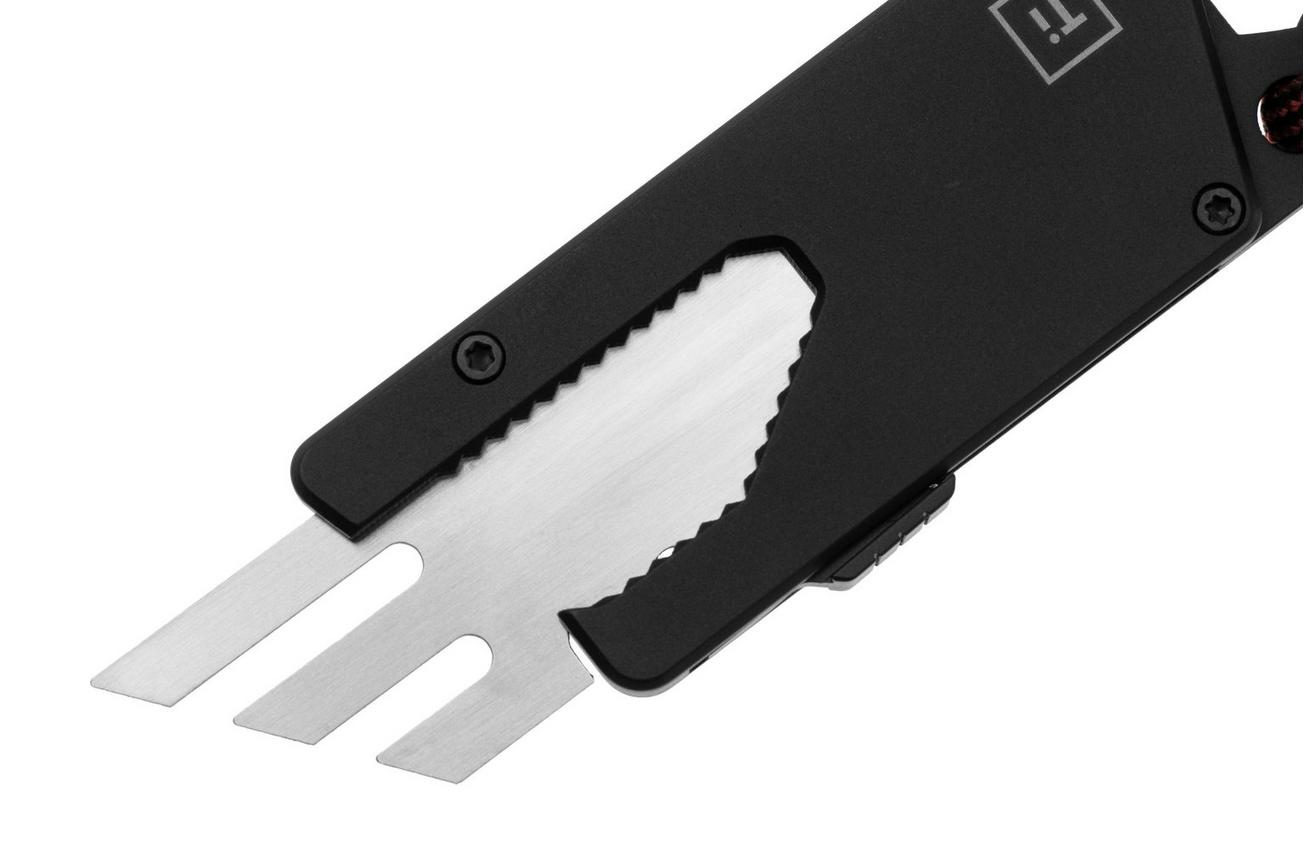 Big Idea Design TPT Slide Titanium Pocket Tool TPT-BK Matte Black Titanium, utility mes