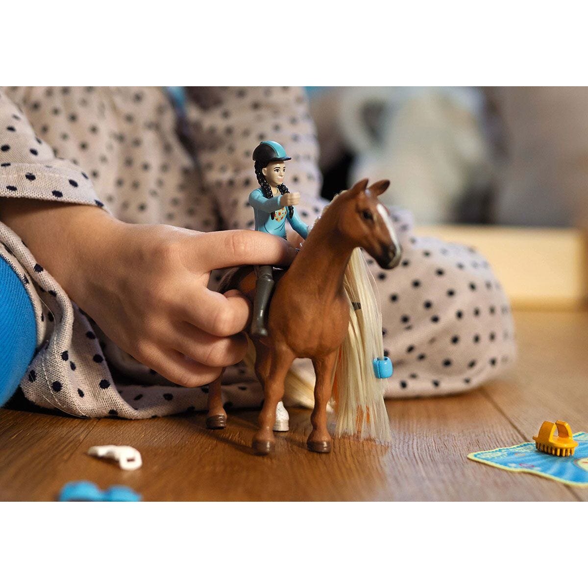 Schleich Schleich Horse Club Kim & Caramelo Starter Set