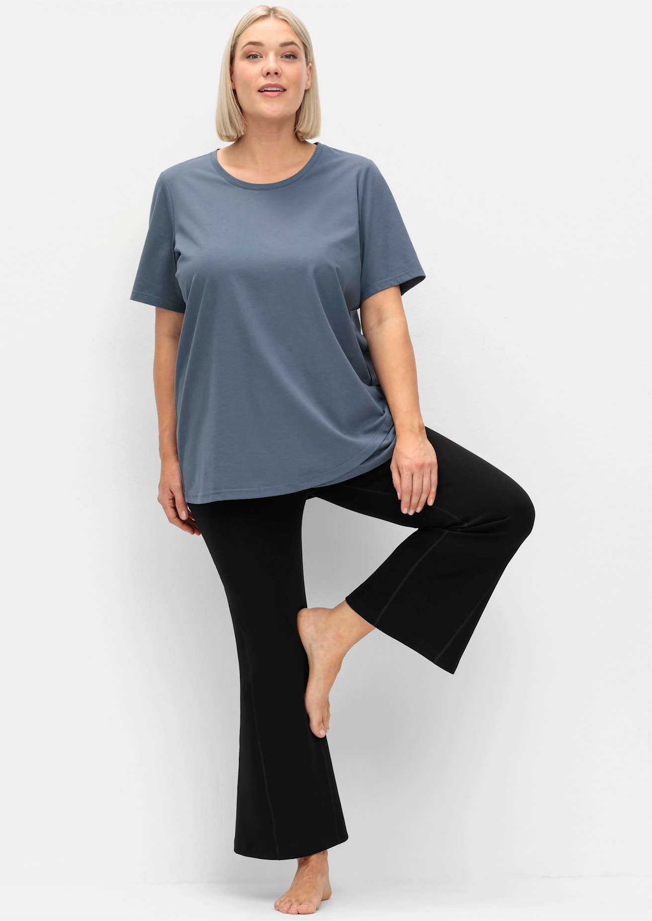Sheego Yogashirt »T-Shirt« 1 Stk.