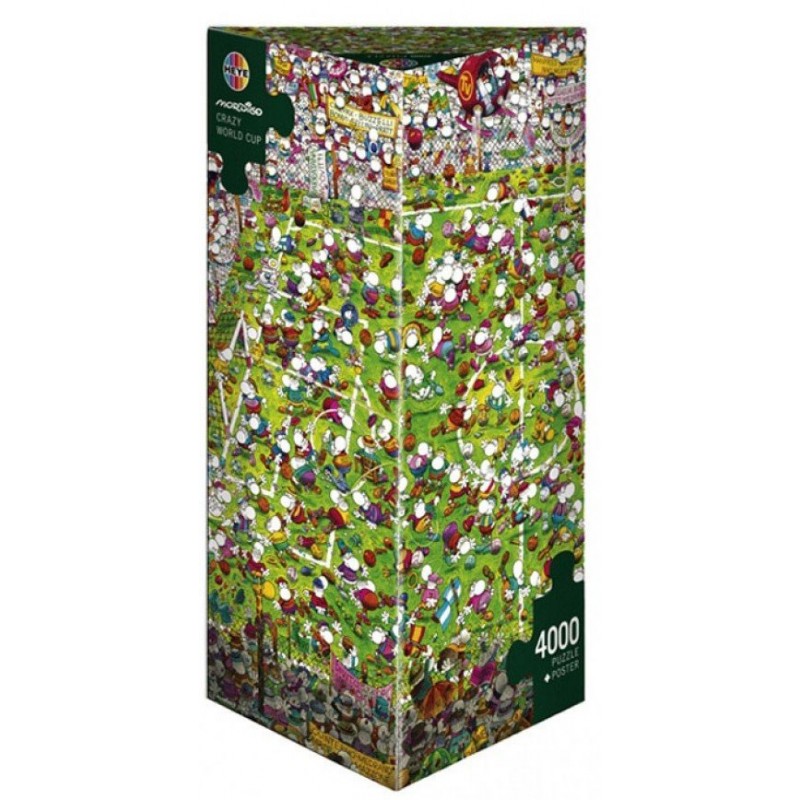 Puzzle 4000 pièces - Crazy world cup