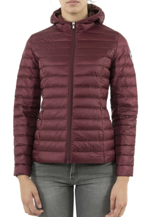 Doudounes jott doudoune cloe ml capuche 311 aubergine