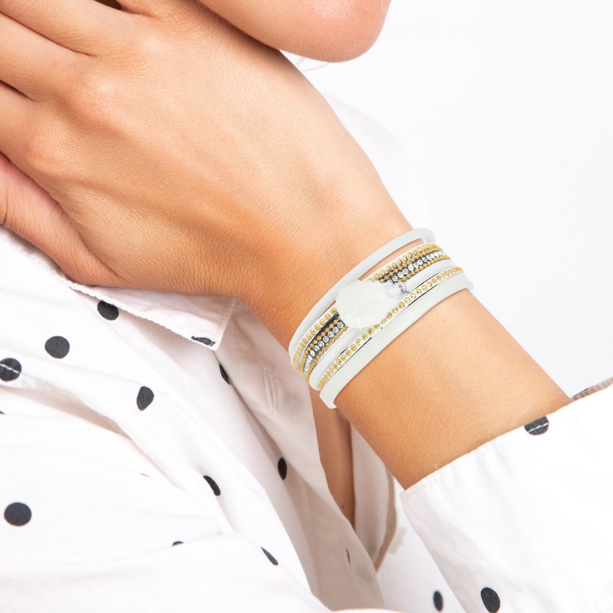 Bracelet manchette par SC Bohème
