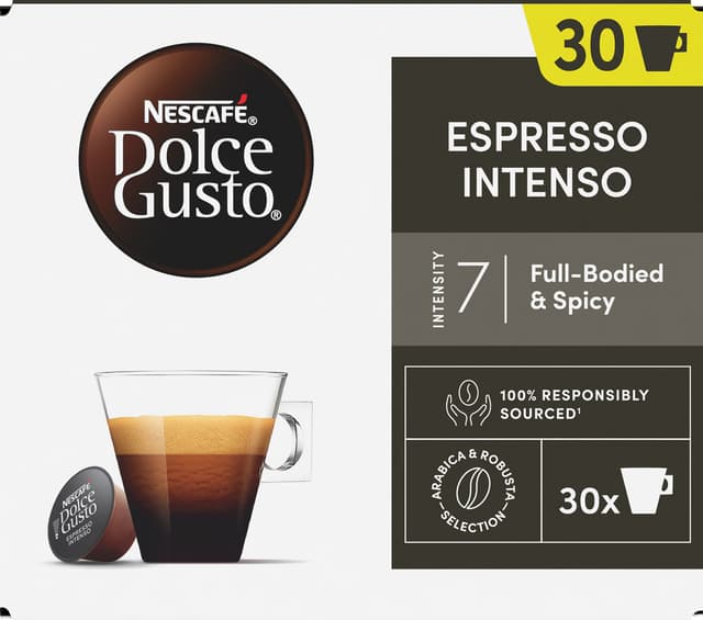 NESCAFÉ Dolce Gusto Espresso Intenso kaffekapsler (30 stk.)