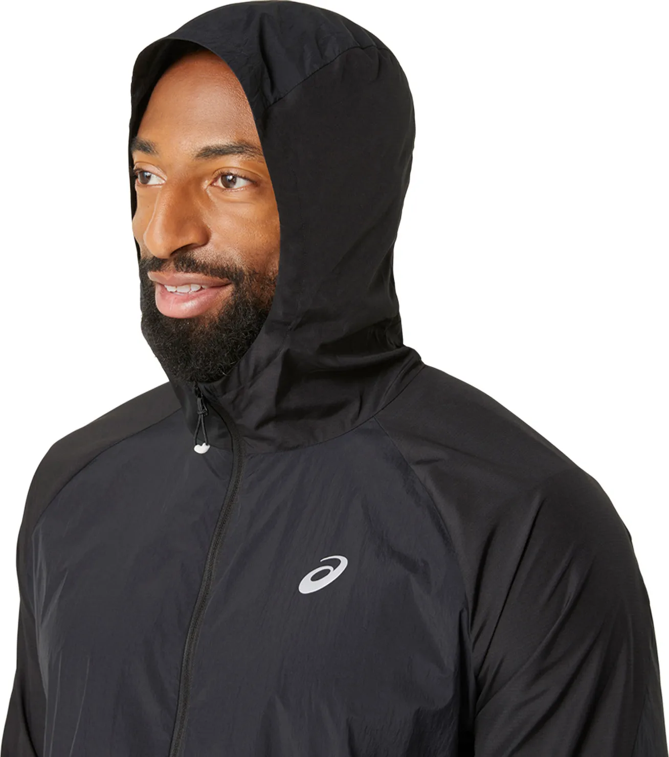 Asics Men's Road Packable Jacket Performance Black