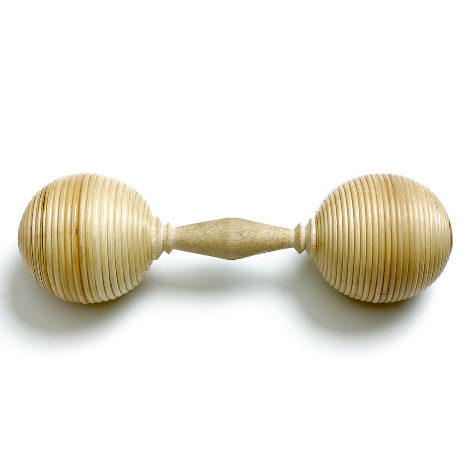 Doppel-Maraca aus Rattan, L 26 cm, Ø 7 cm günstig bestellen