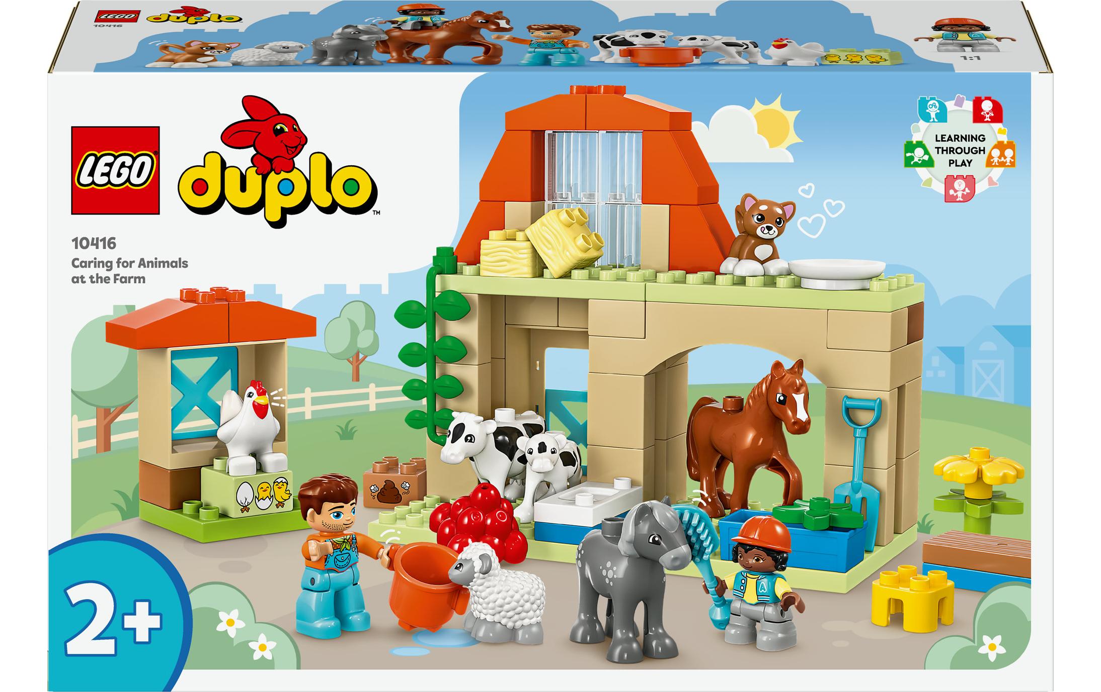 DUPLO® Tierpflege auf dem Bauernhof 10416Bauernhof-Spielset