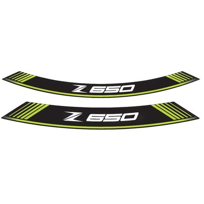 Filet de jantes Puig MODELE KAWASAKI Z 650 Universel - Vert