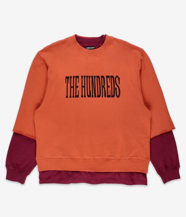 The Hundreds Layer Sweatshirt (rust)