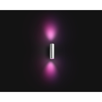 Philips Hue muurlamp Appear RVS - wit en gekleurd licht 8W
