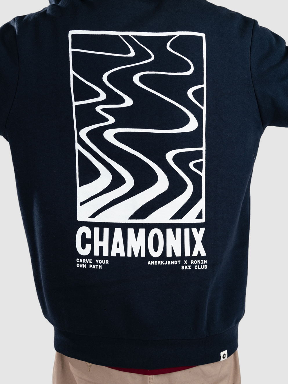 Anerkjendt Akruben Chamonix GOTS Zip Hoodie sky captain