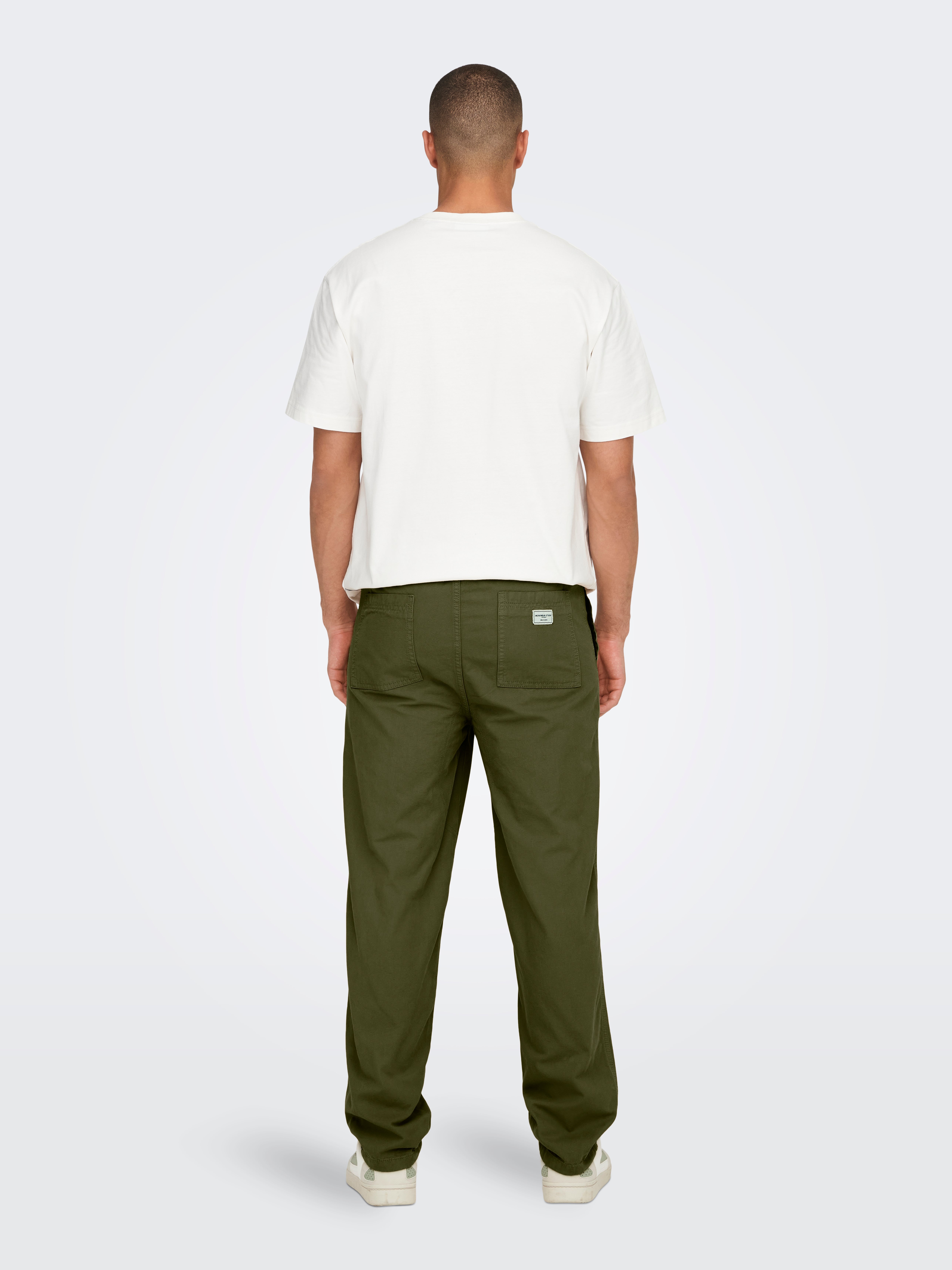 ONSSINUS Locker geschnitten Hose Dusty Olive