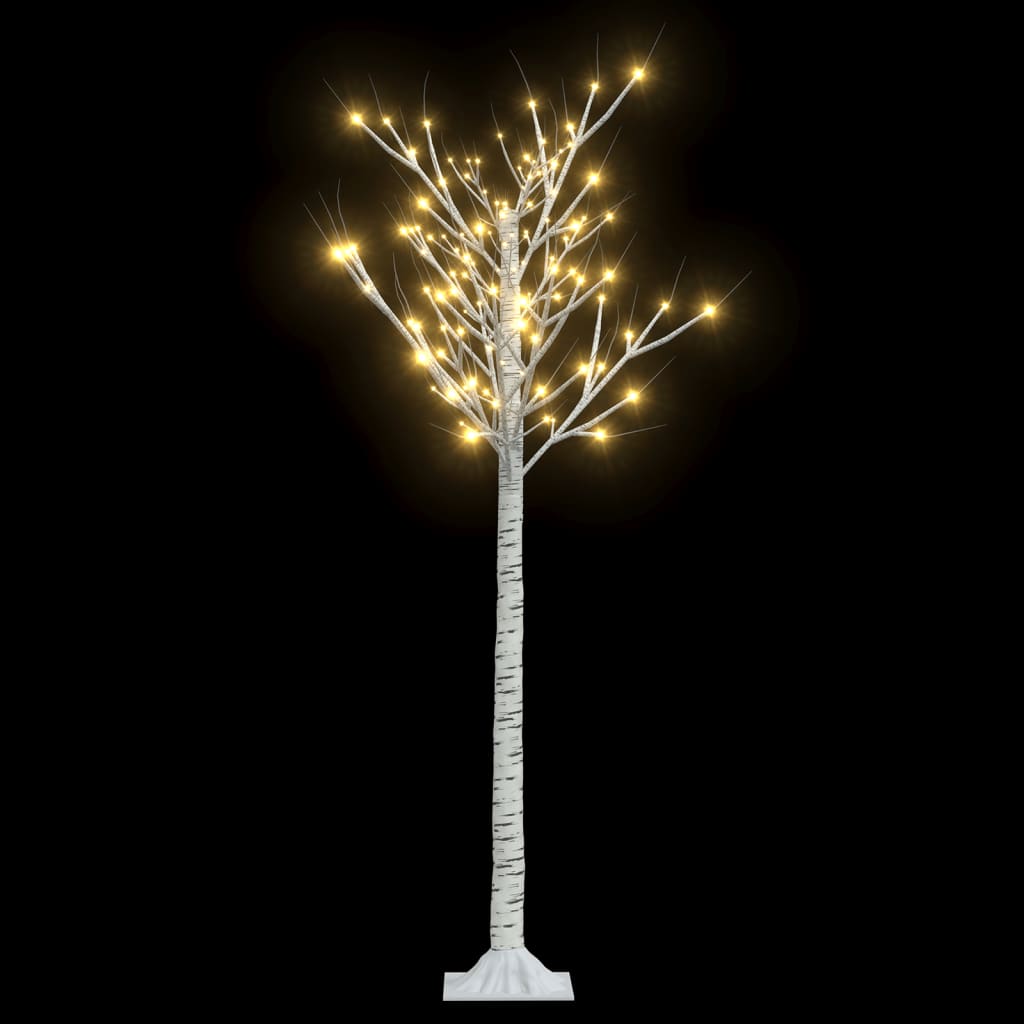 Sapin de noël 140 led blanc chaud saule 1,5 m int/ext
