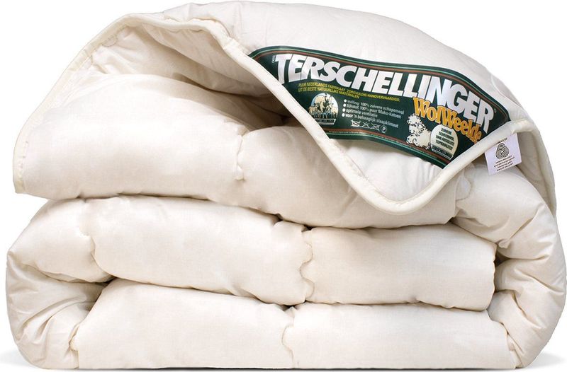 Terschellinger | Winter wollen dekbed | 100% IWS Zuiver Scheerwollen Enkel Dekbed| (Extra Lang)