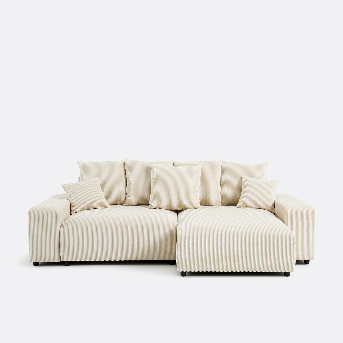 LA REDOUTE INTERIEURS<br>Sofá reversível de canto, LOMI