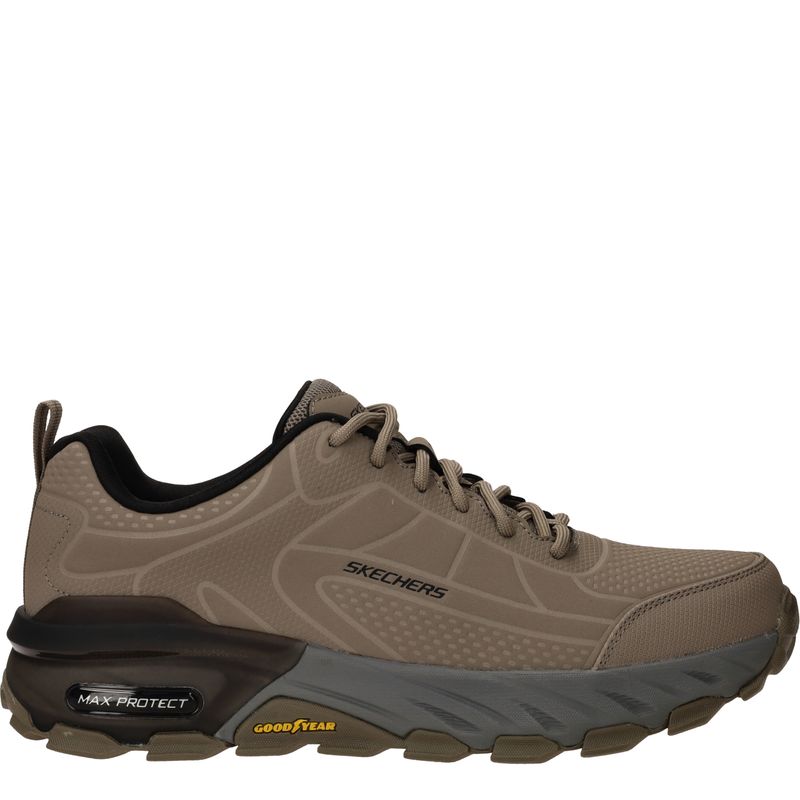 Skechers Max Protect Irongaurd Sneakers Taupe Heren