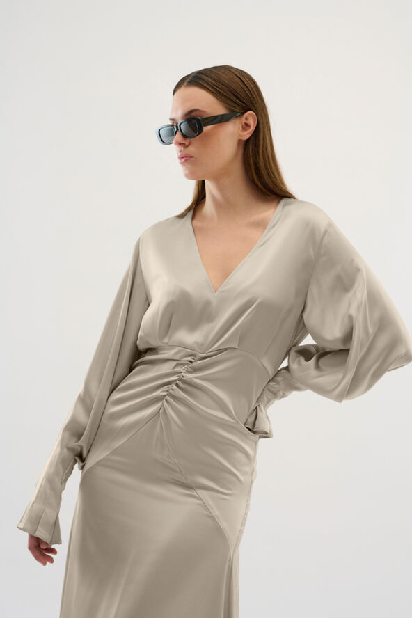 Karen by Simonsen KBPeel Dress Silver cloud