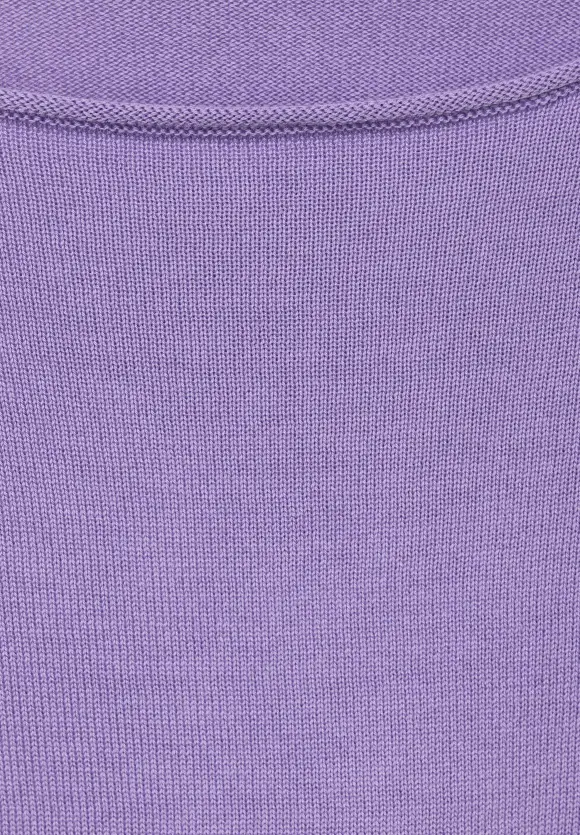 Basic Pullover - shiny lilac