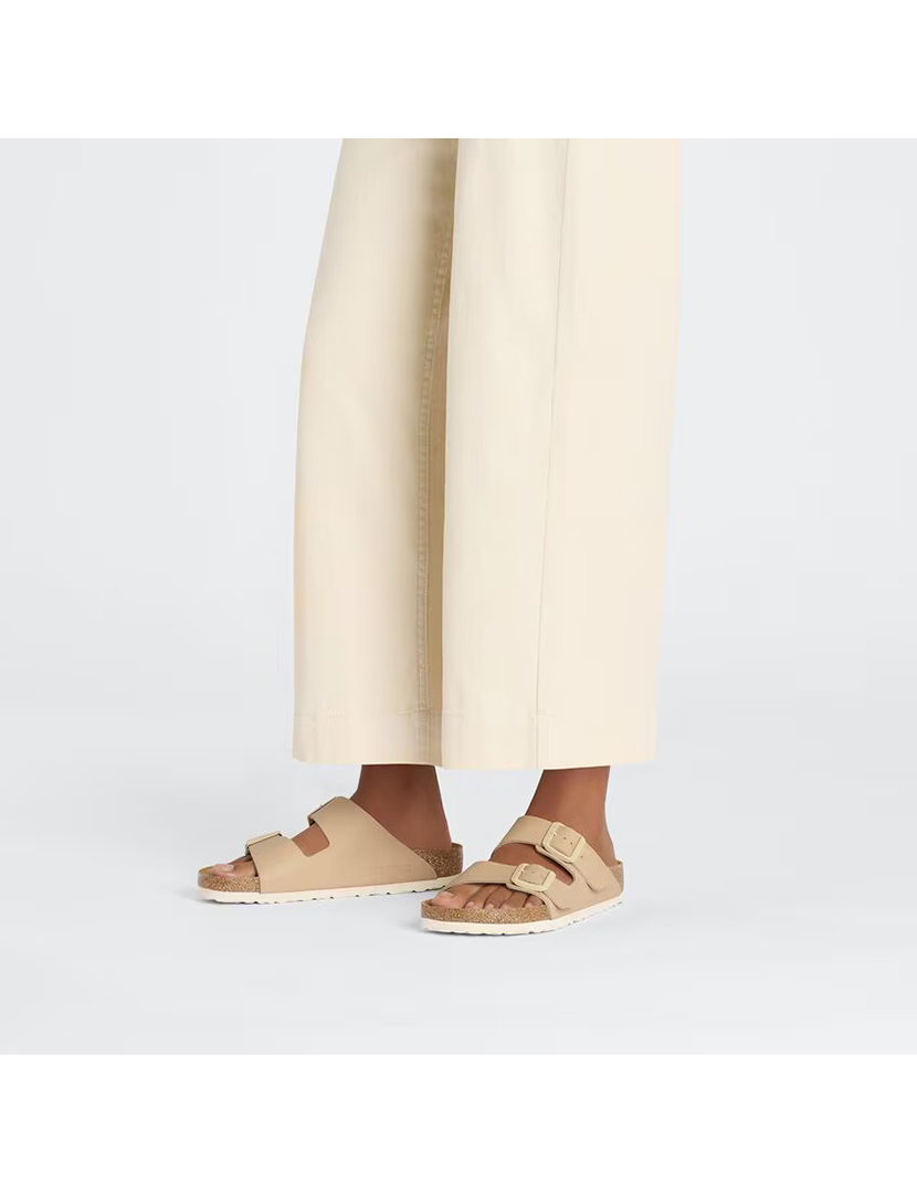 Arizona Birko-Flor Sandals Beige Narrow