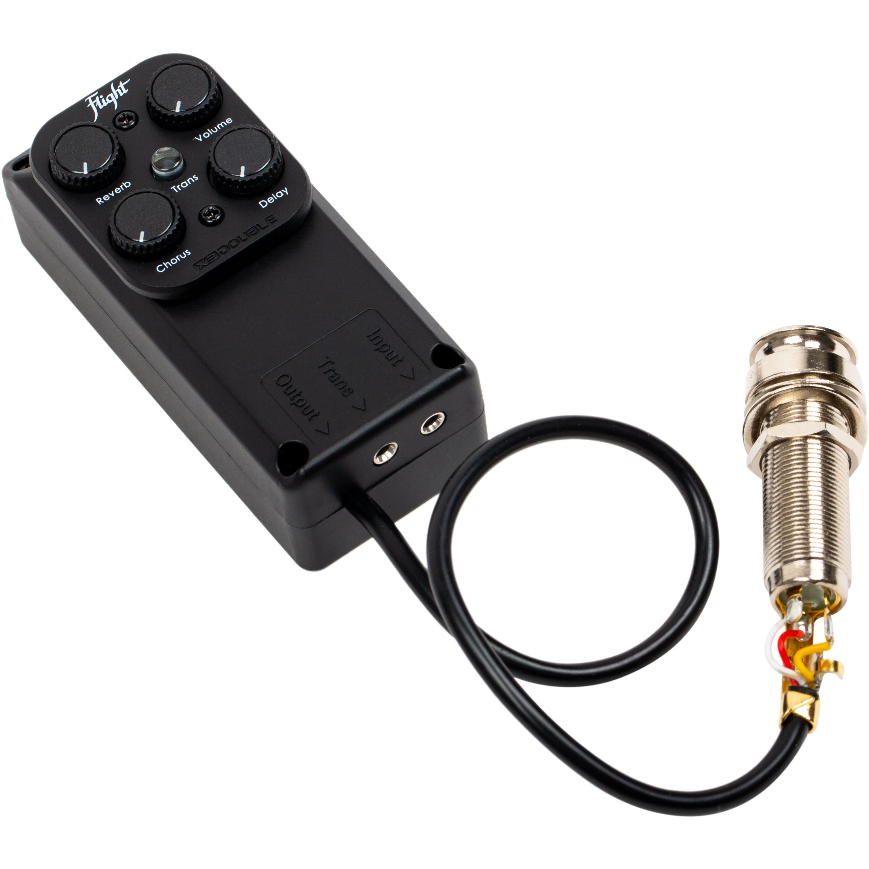 Flight Soundwave Pickup System voorversterker met ingebouwde effecten voor ukelele