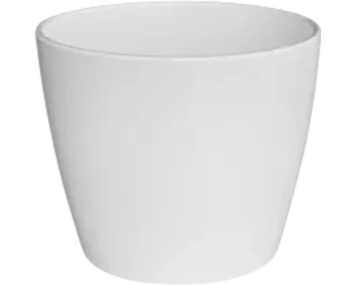 Jarah keramische plantenbak Ø 12 x 12 x 10 cm, mat wit