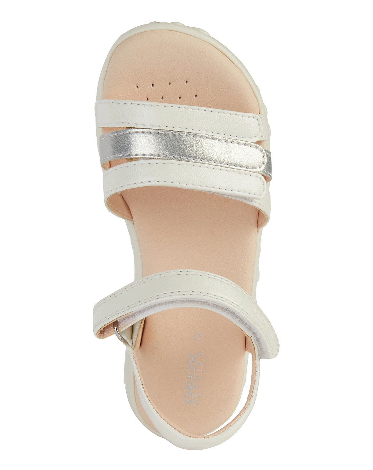 Sandalen J S.HAITI G. D in white/silver