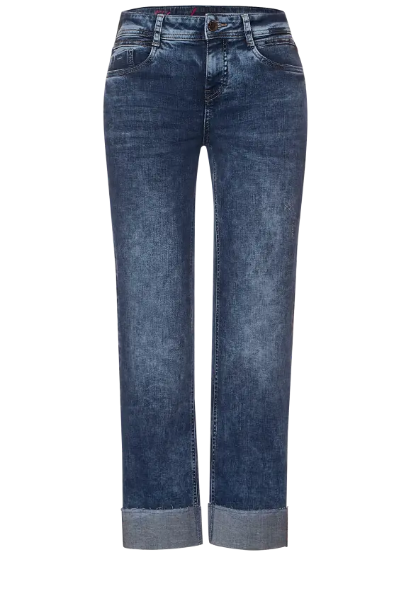Casual Fit Jeans - indigo random wash