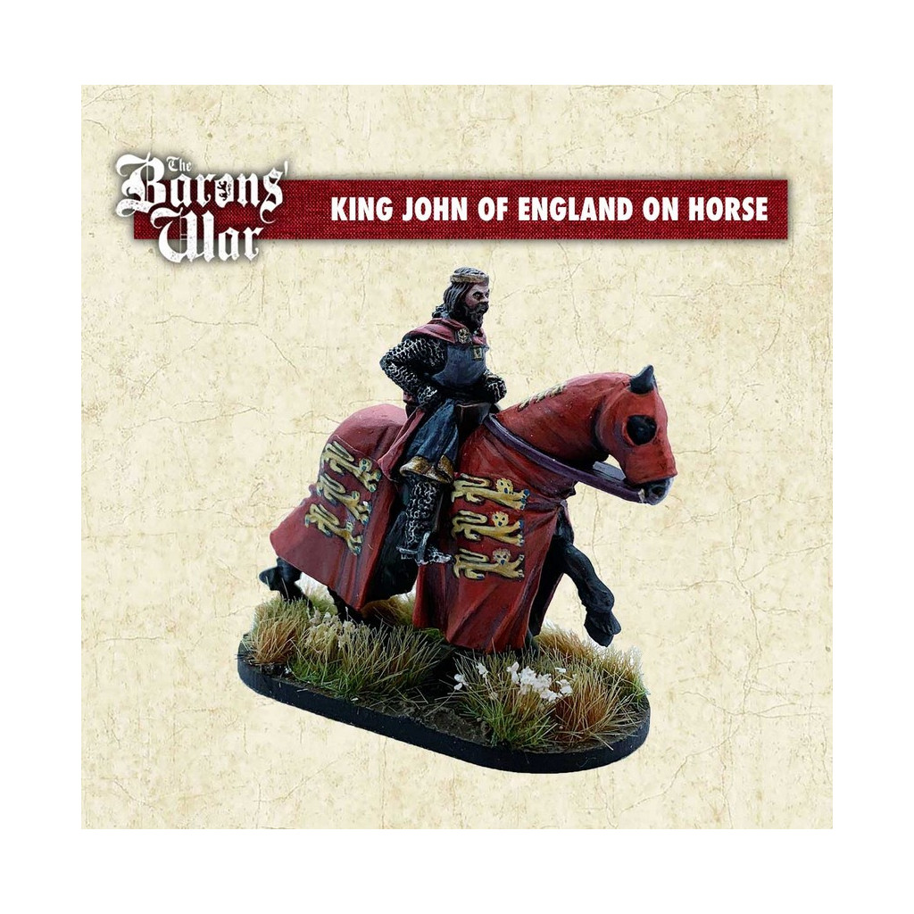 The Baron's War - King John of England on Horse