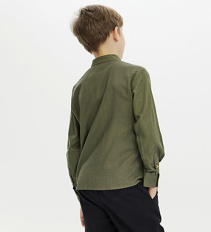 The New Skjorte - TnMørk- Ivy Green