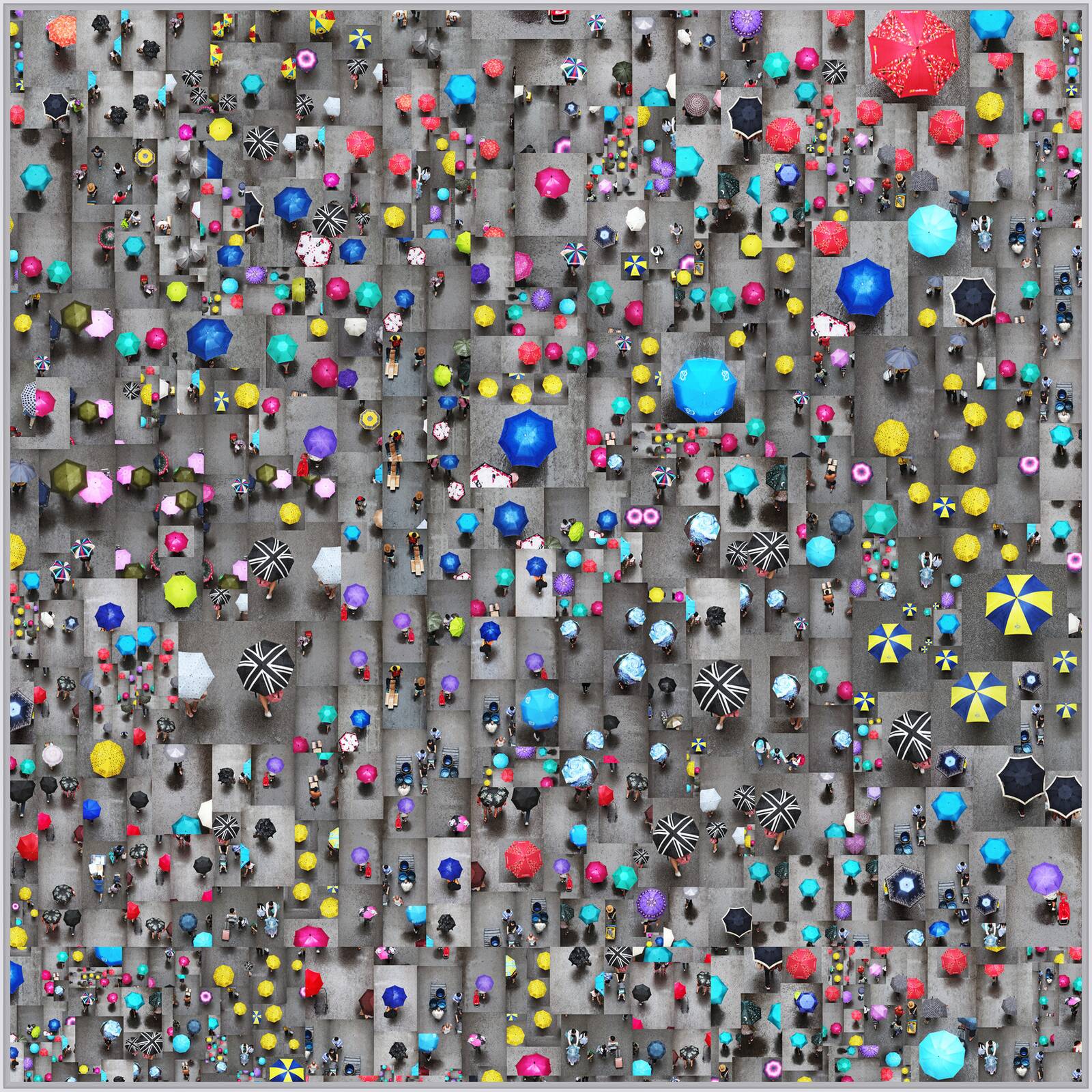 Raindrops In Hong Kong by Nancy Lee - Limited Edition. Edition of: 150. Signed.
