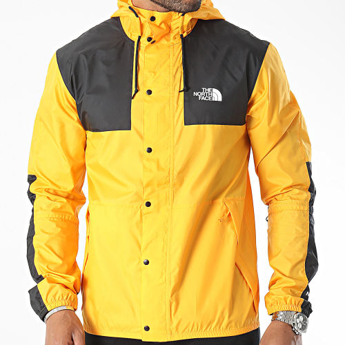 Coupe-Vent Capuche Moutain A5IG3 Jaune Noir