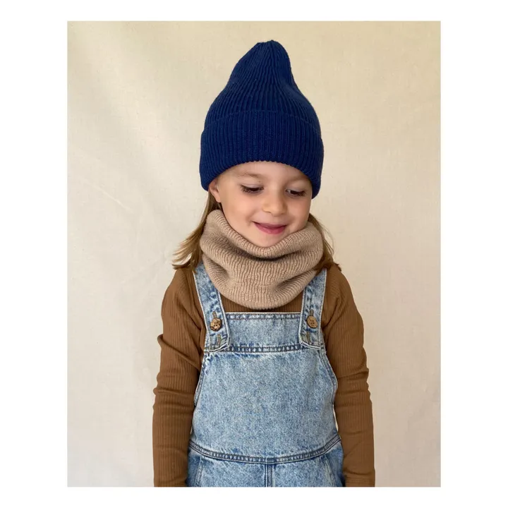 Hvid Snood Gigi Laine Mérinos | Brun