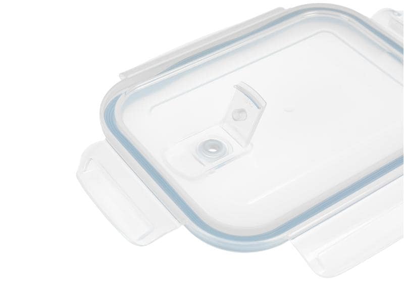 FURBER Vorratsbehälter Glas, 4 Stück Spülmaschinenfeste und auslaufsichere Frischhaltedosen