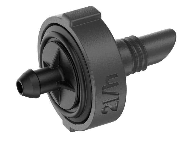 GARDENA Endtropfer Micro-Drip-System 2 l/h, 10 Stück Für eine punktuelle und wassersparende Bewässerung auch bei Höhenunterschieden