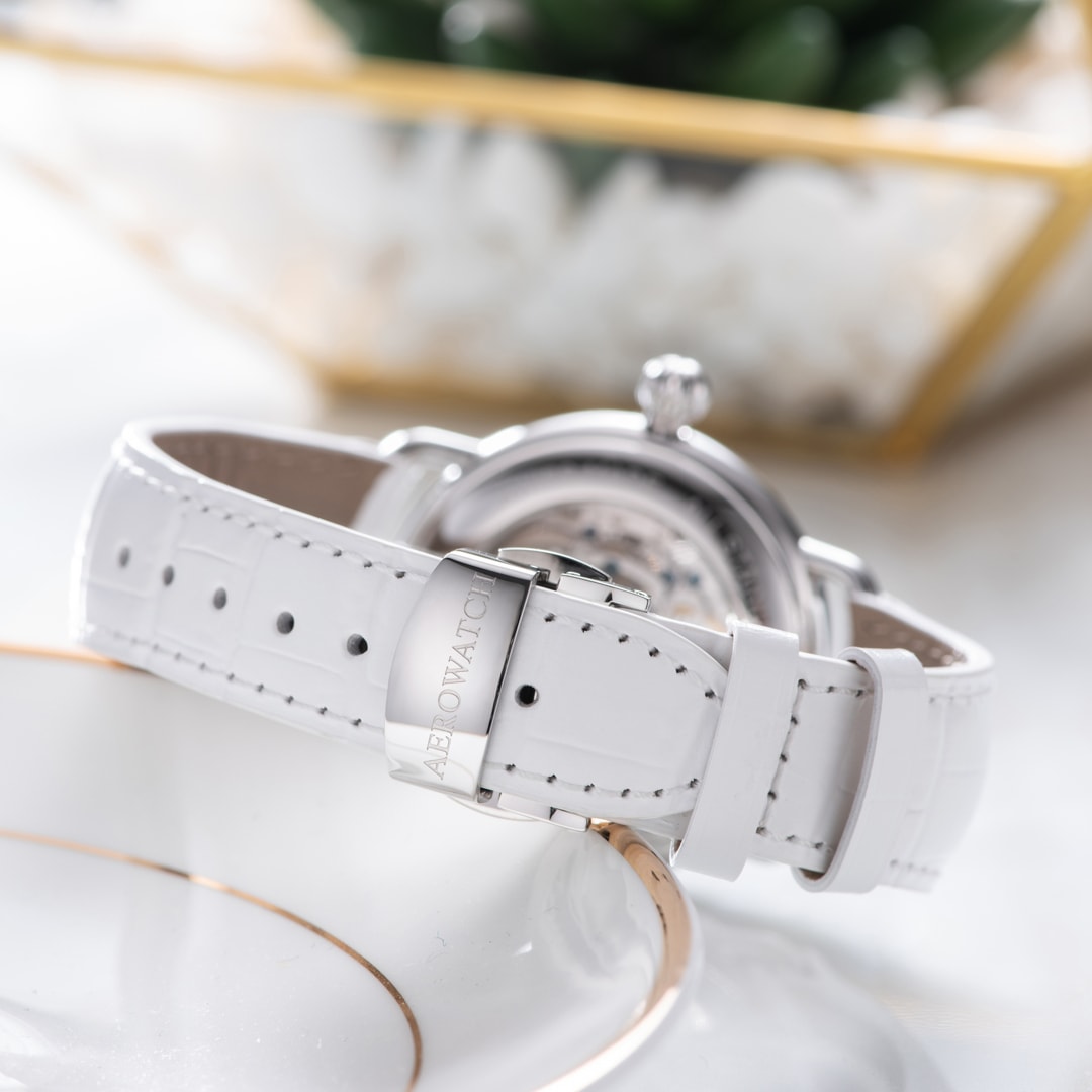Aerowatch 1942 Lady Elegance Automatic Open Heart