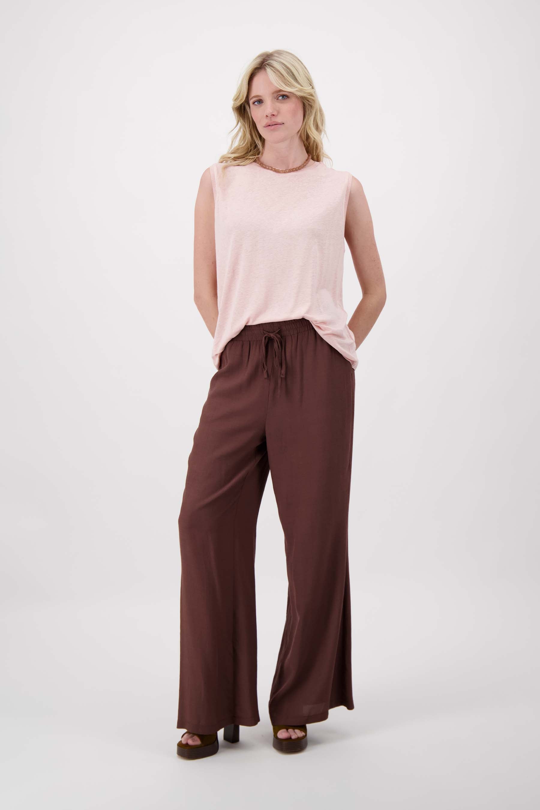singlet  met lurex boord