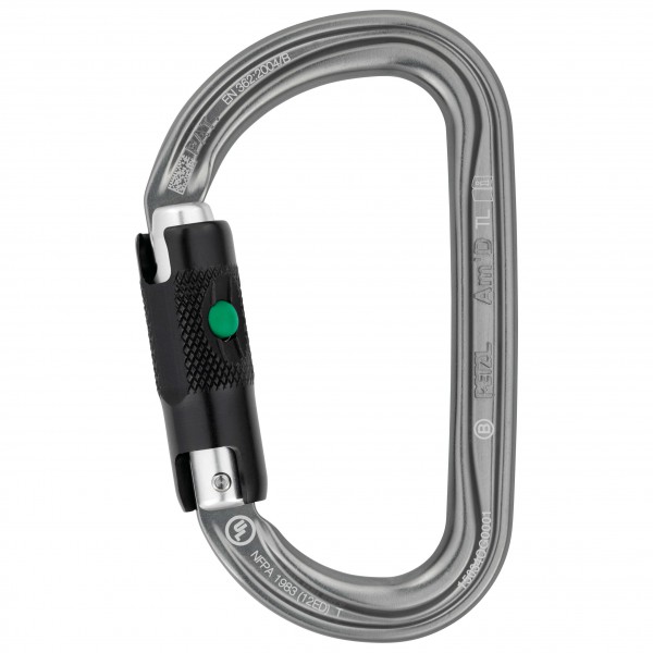 Petzl - Am'D Ball-Lock - Mousqueton à verrouillage