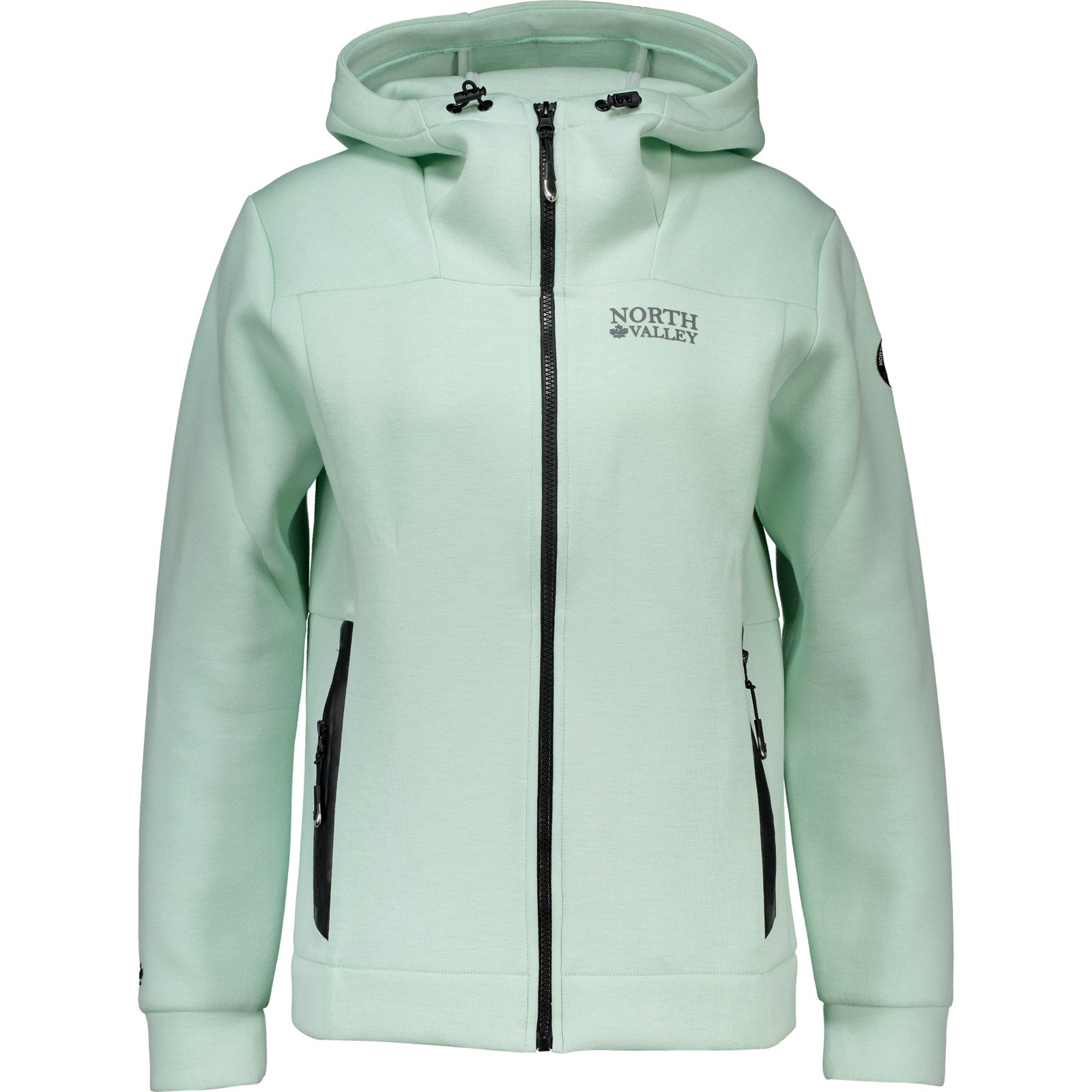 North Valley Damen-Jacke Stretchfl L, mint